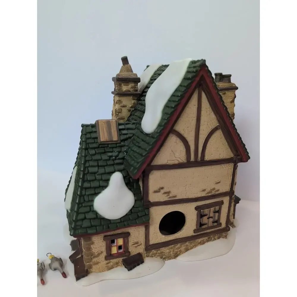 Dept 56‎ Dickens Village Series Leacock Poulterer Xmas Carol Revisited READ